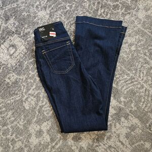 Bootcut NWT Dark Denim Pull On Cowboy Western Jeans Size 4